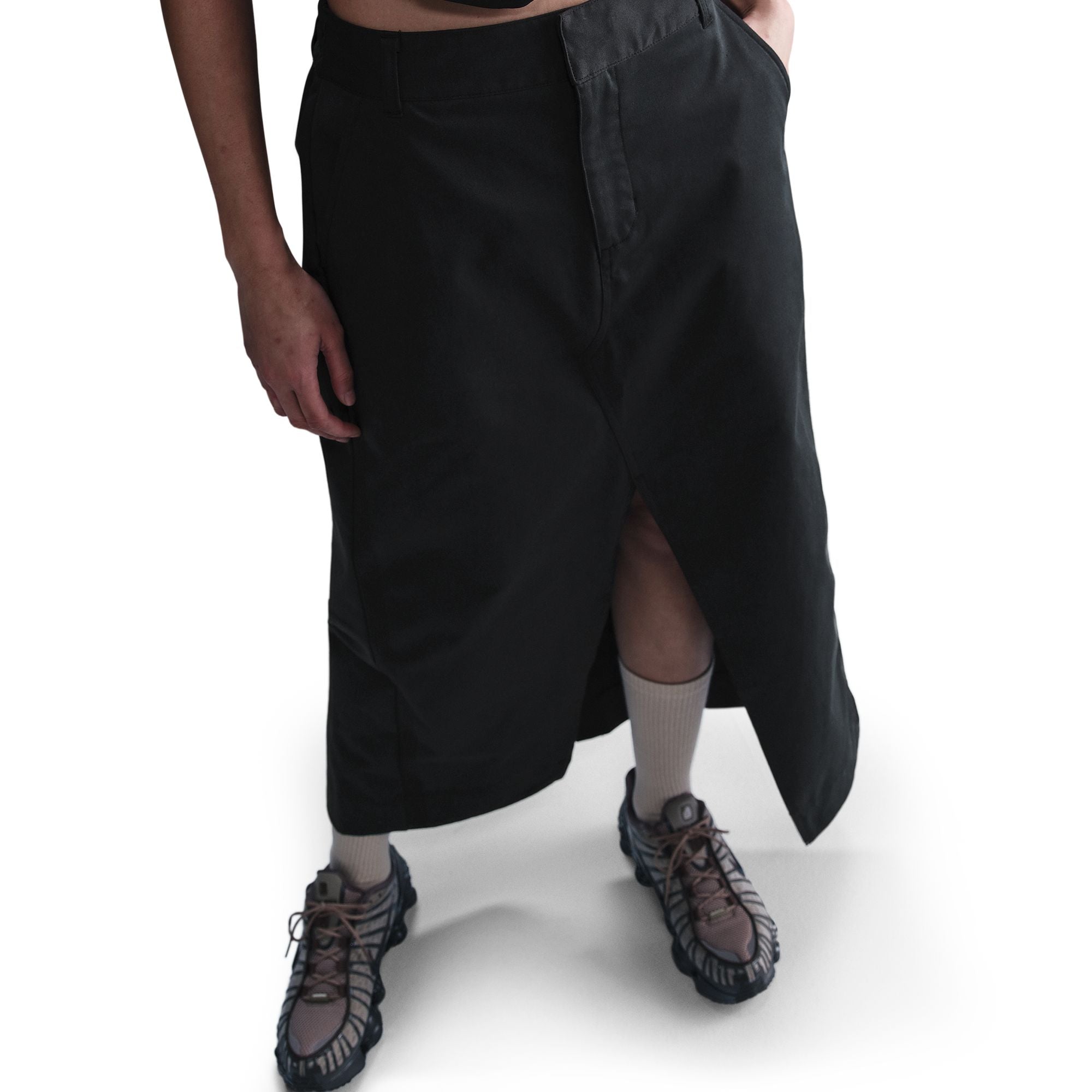 Nike Women's Collection Twill Skirt Black/Black HQ8022-010