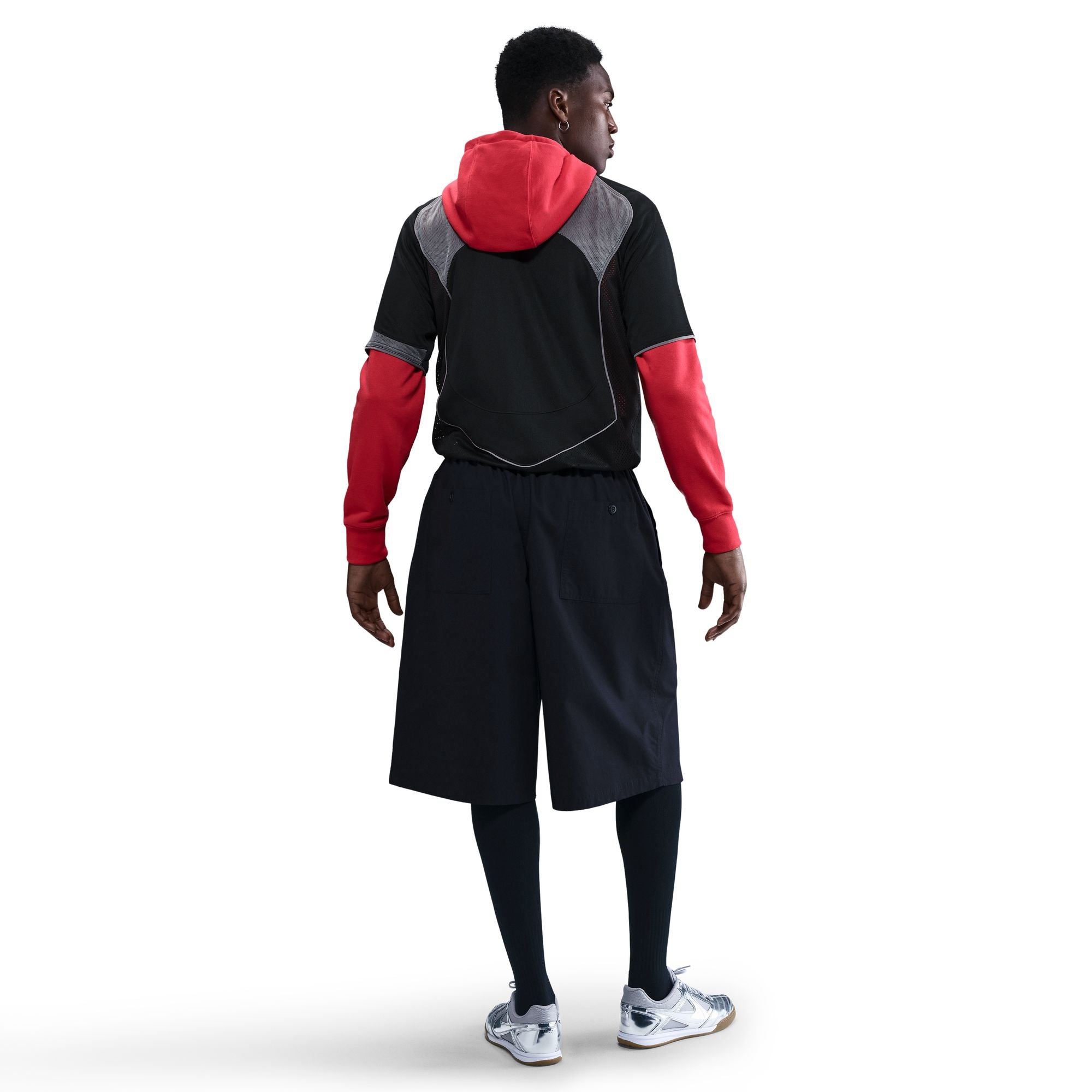 Nike Total 90 Dri-FIT Short-Sleeve Soccer Jersey Black/Lt Graphite/Gym Red/Sail HV1178-010