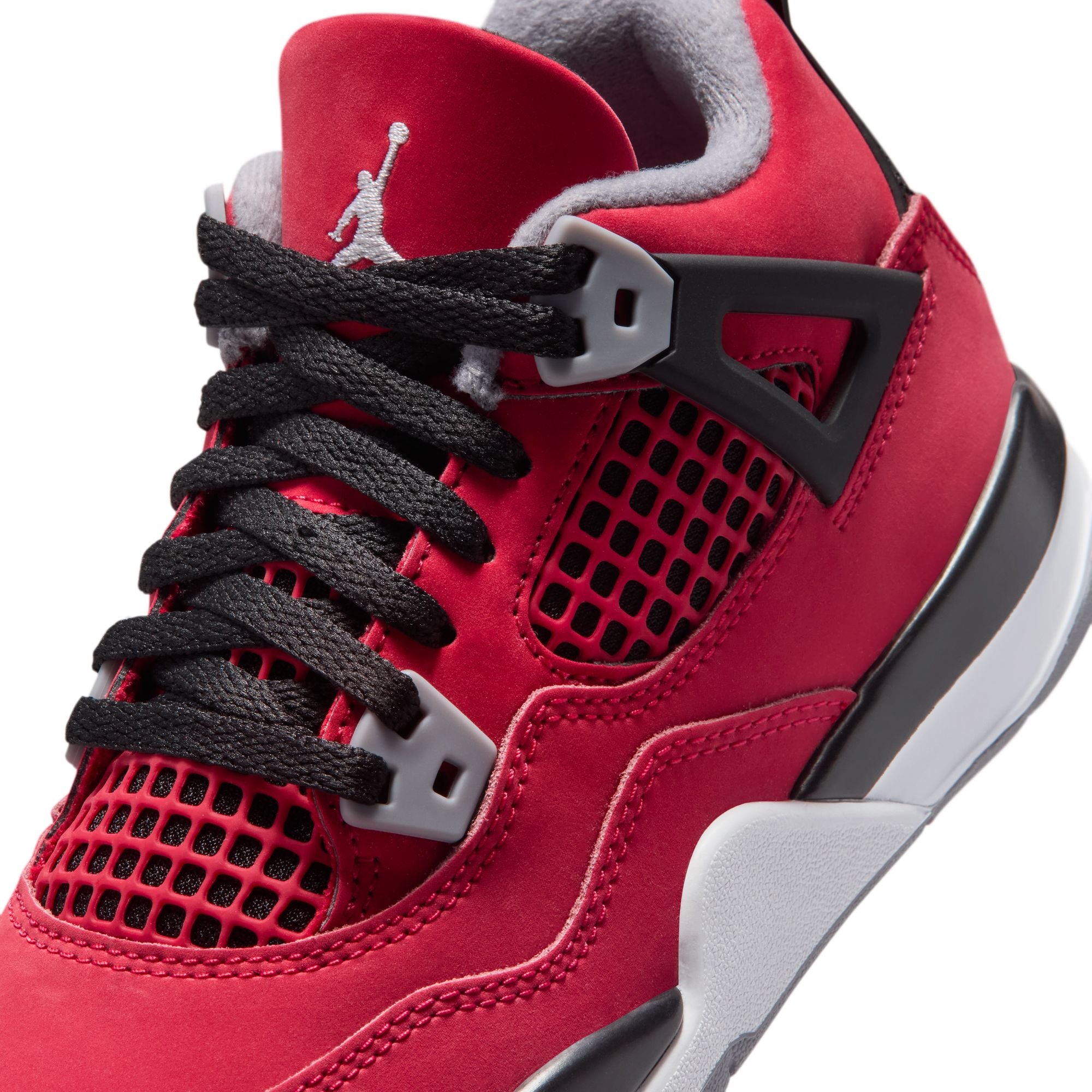 Nike Jordan 4 Retro "Toro" (PS) Fire Red/White/Black/Cement Grey HV4381-600