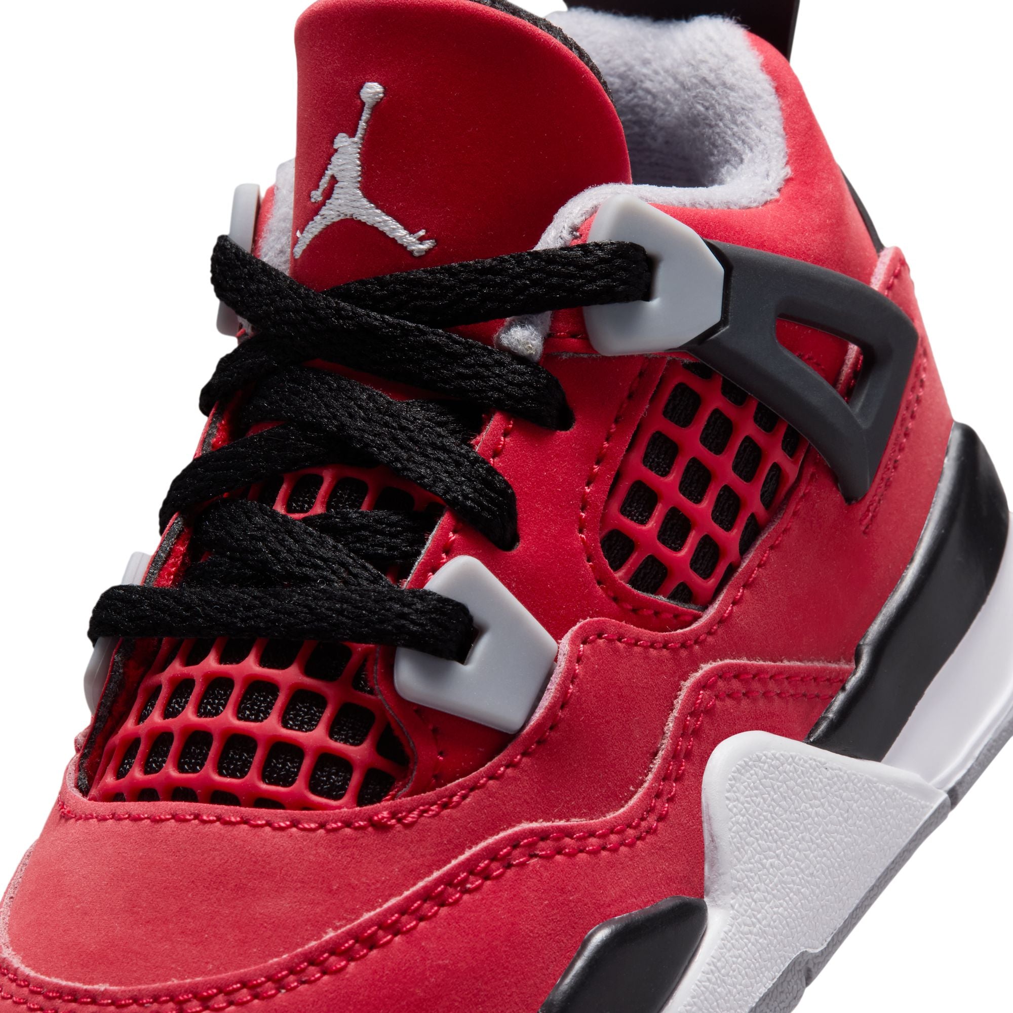 Nike Jordan 4 Retro "Toro" (TD) Fire Red/White/Black/Cement Grey HV4382-600