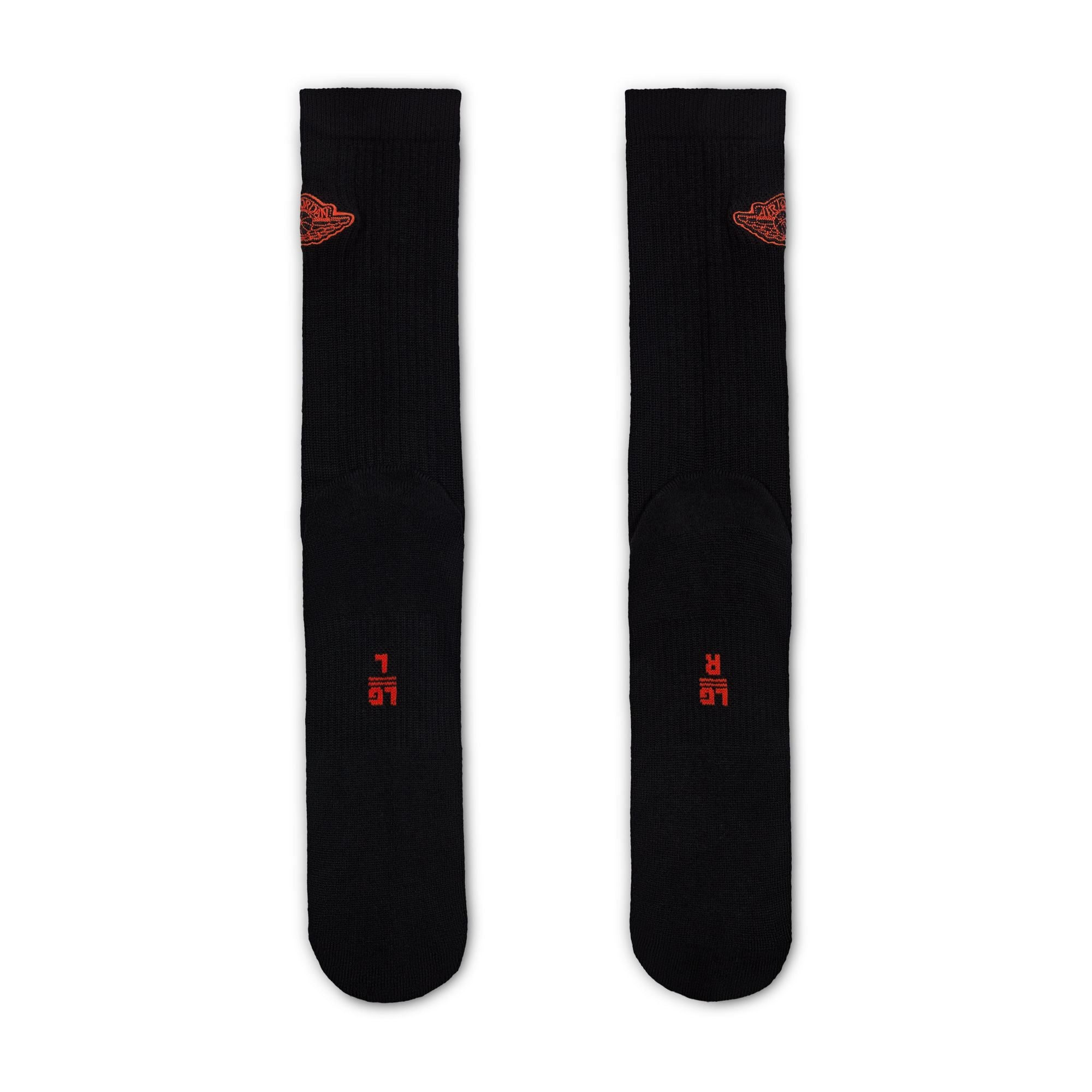 Nike U J ED Cush Ply Rare Air Crew Sock Black/Chile Red IF1616-010