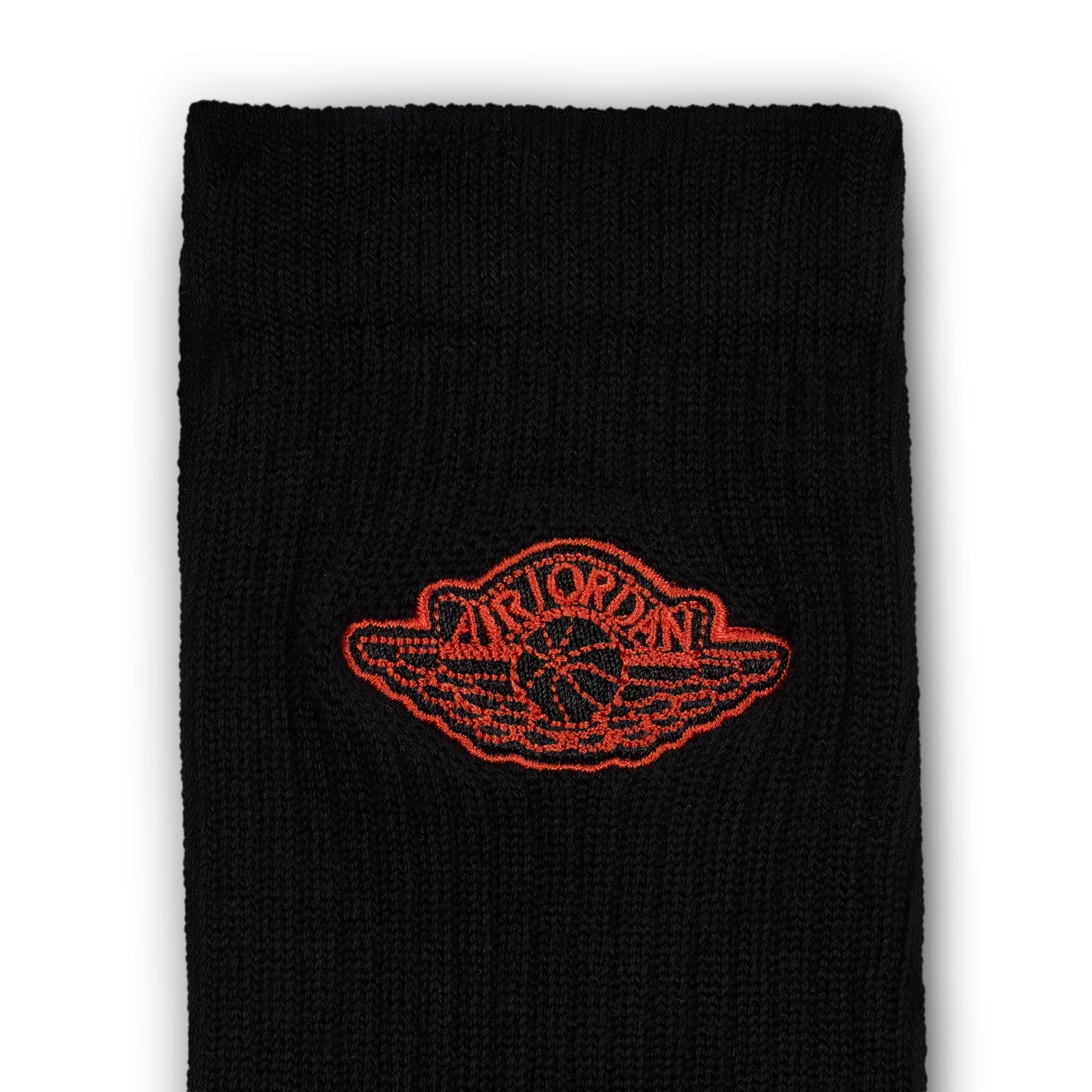 Nike U J ED Cush Ply Rare Air Crew Sock Black/Chile Red IF1616-010