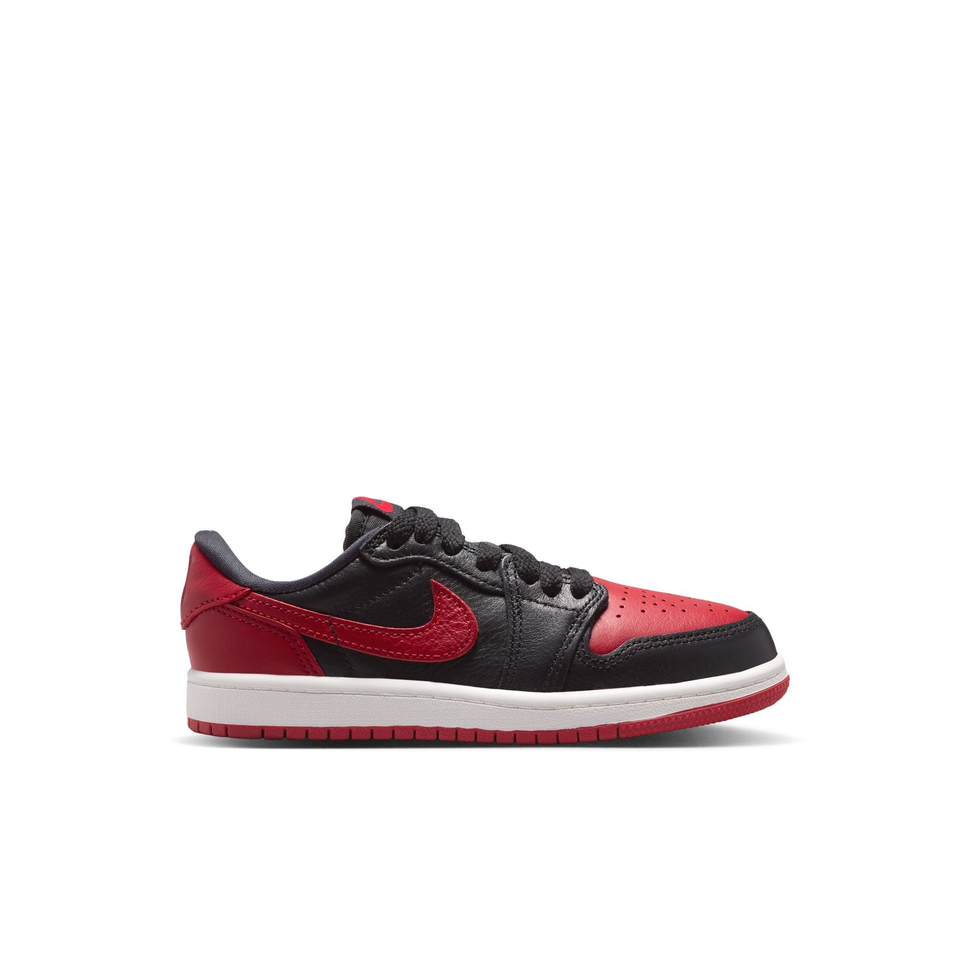 Nike Jordan 1 Retro Low OG (PS) "Banned" Black/Varsity Red/Sum White IW6278-001