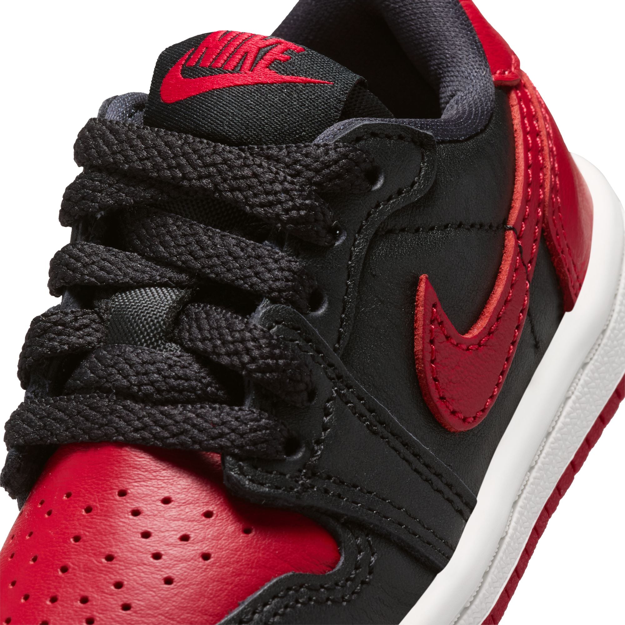 Nike Jordan 1 Retro Low OG (TD) "Banned" Black/Varsity Red/Sum White IW6279-001