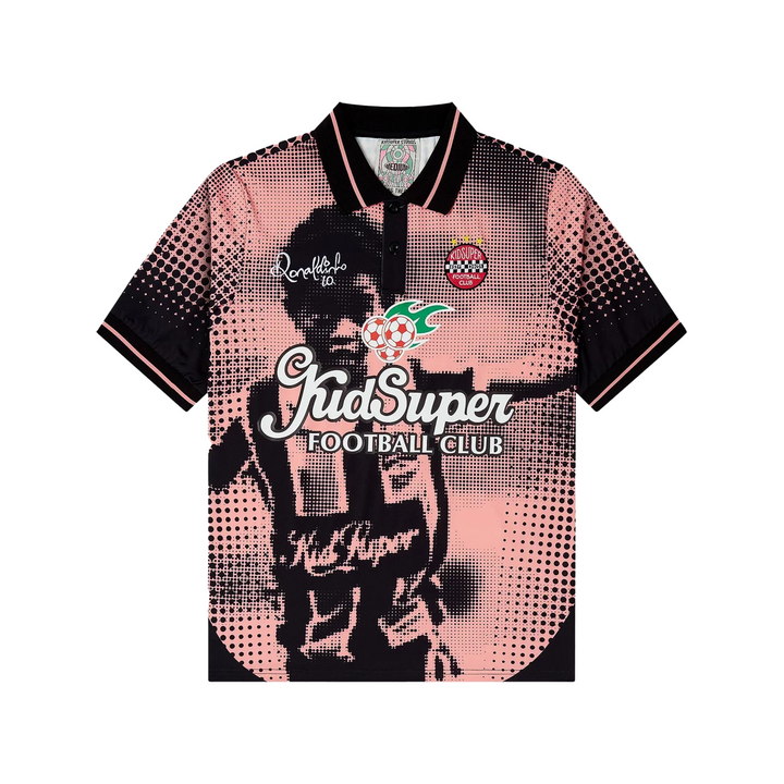 Kidsuper x Ronaldinho Soccer Jersey Black/Red