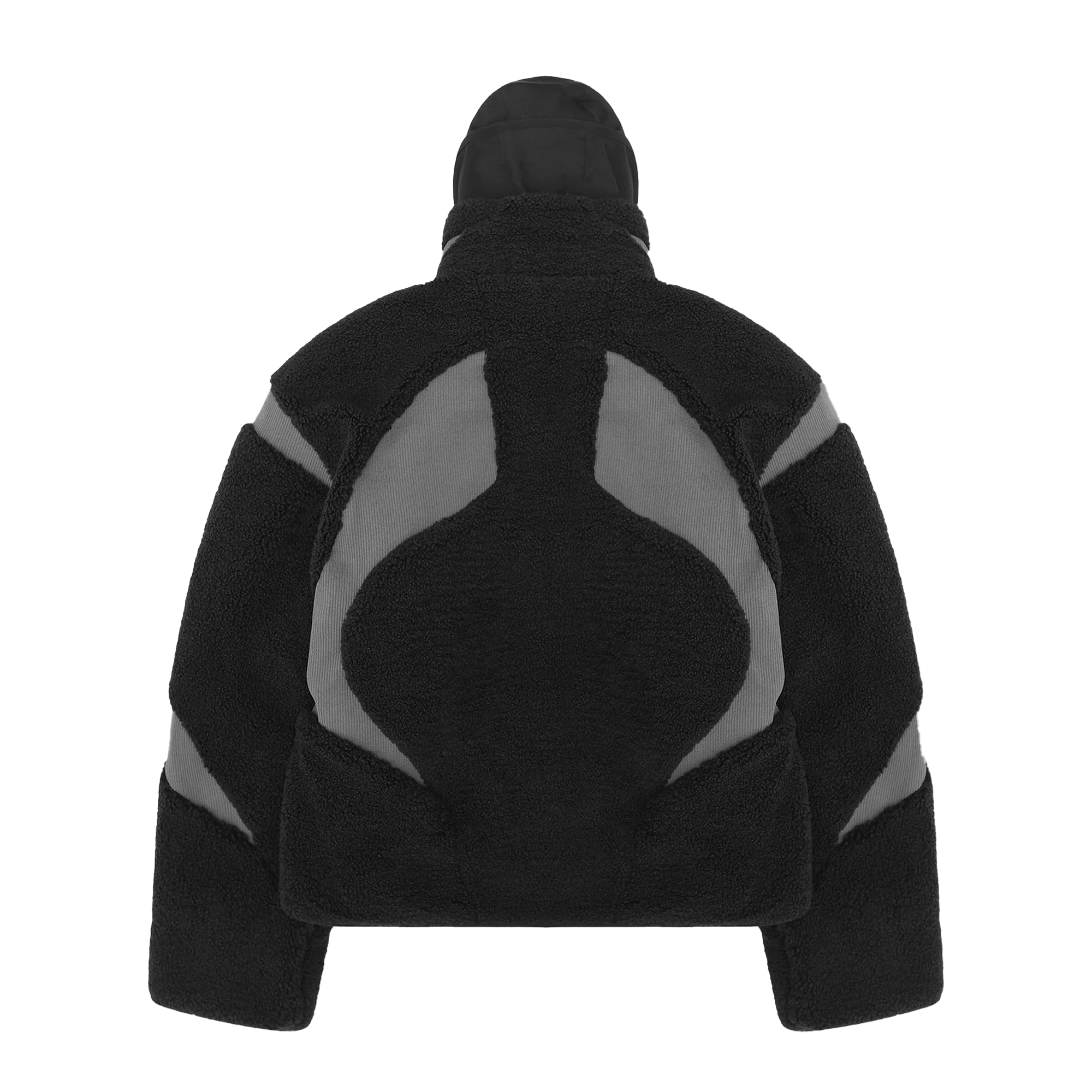 Heliot Emil Custos Fleece Jacket Grey/Black