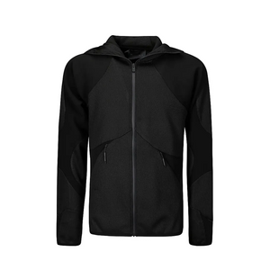 Heliot Emil Canopy Tech Hoodie Black