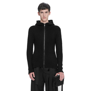 Heliot Emil Inviola Cashmere Hoodie Black