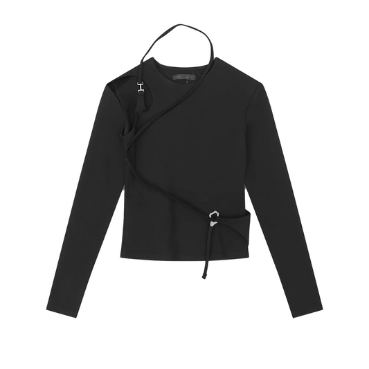 Heliot Emil Women's Etheria Ls Top Black