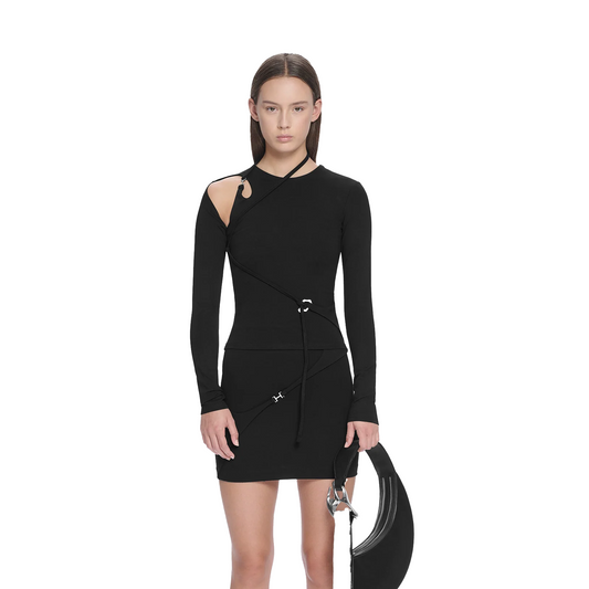 Heliot Emil Women's Etheria Ls Top Black