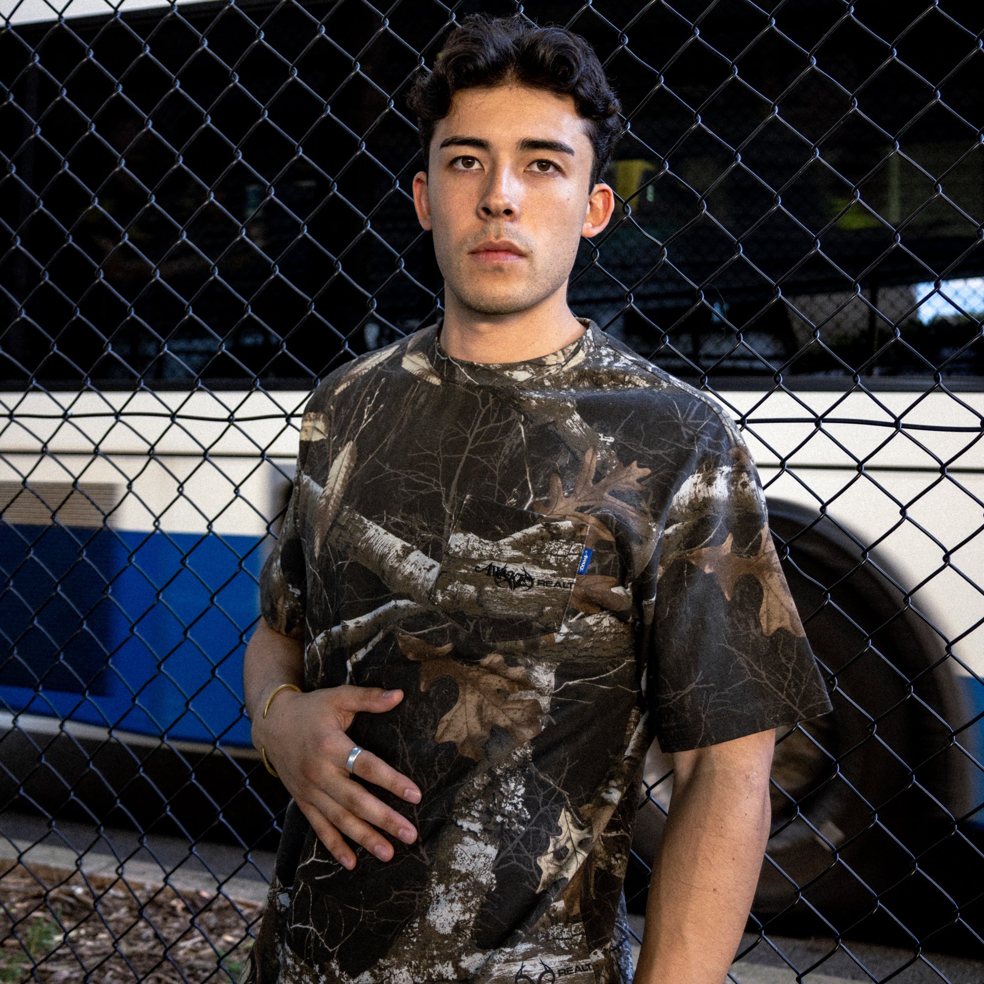 Awake NY Pocket Short-Sleeve T-Shirt Shadow