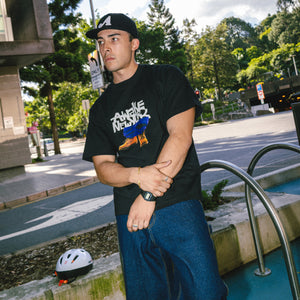 Awake NY Stomper Tee T-Shirt Black