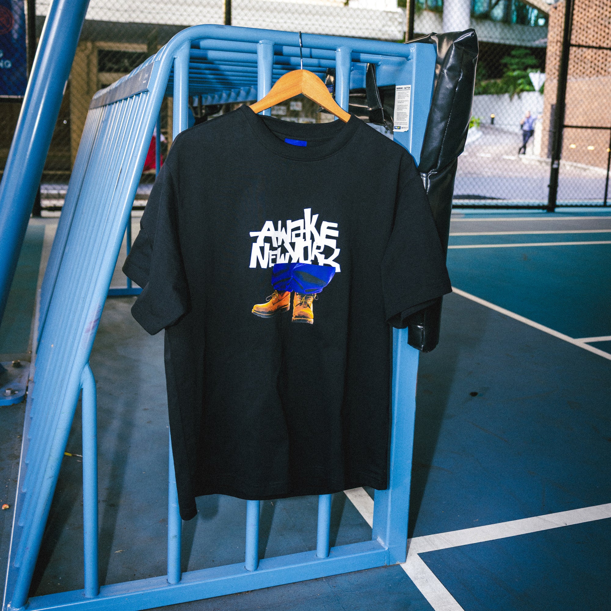 Awake NY Stomper Tee T-Shirt Black