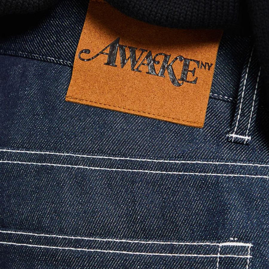 Awake NY O/S Five Pocket Denim Pant Raw