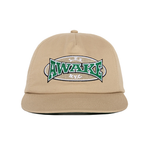 Awake NY Les 5 Panel Hat Beige