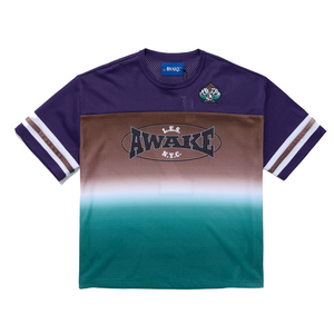 Awake NY Mesh Football Jersey Brown Multi