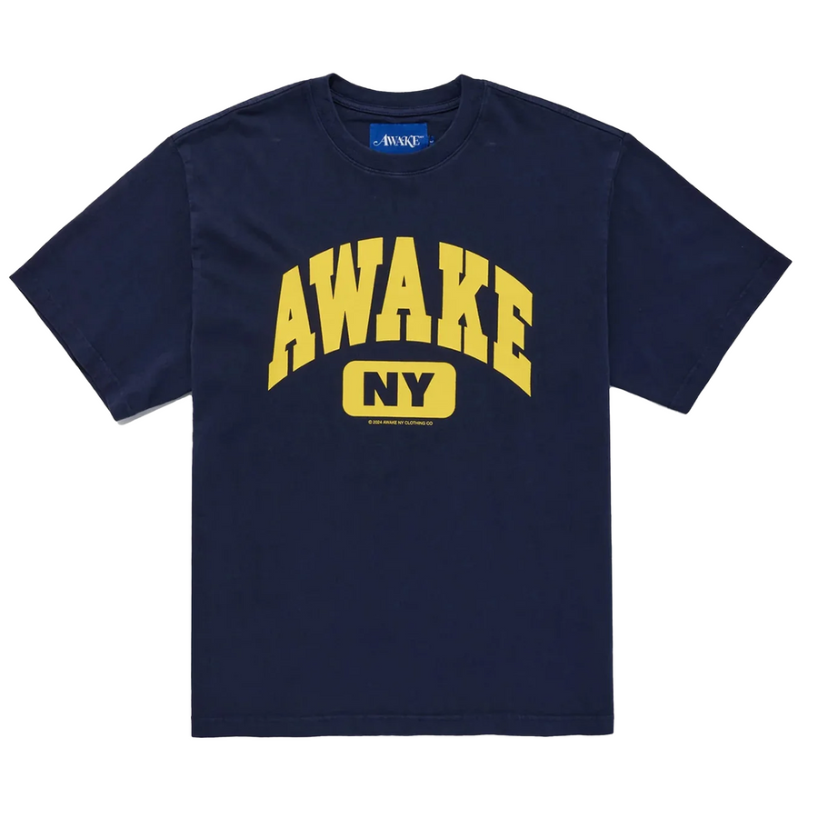 Awake NY Varsity T-Shirt Navy