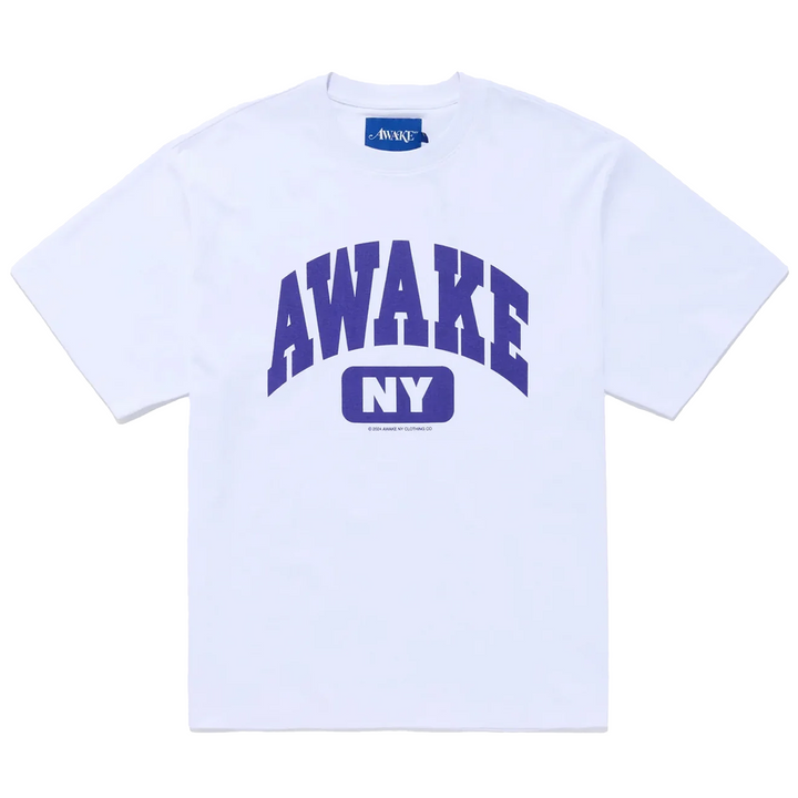 Awake NY Varsity T-Shirt White