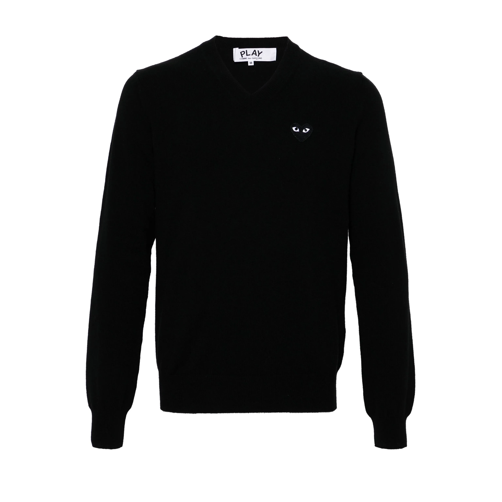 Comme Des Garcons Play Sweater Black Emblem Black AX-N018-051