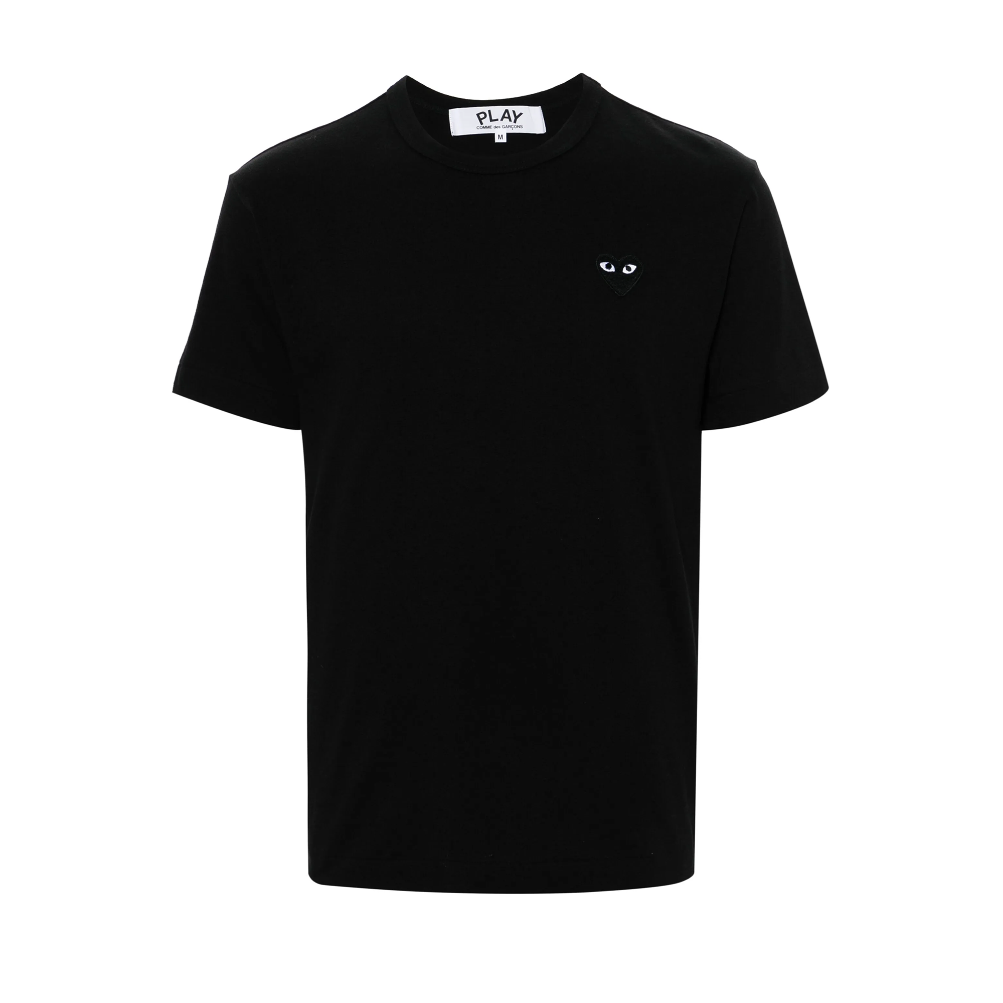 Comme Des Garcons Play T-Shirt Black Emblem Black AX-T064-051