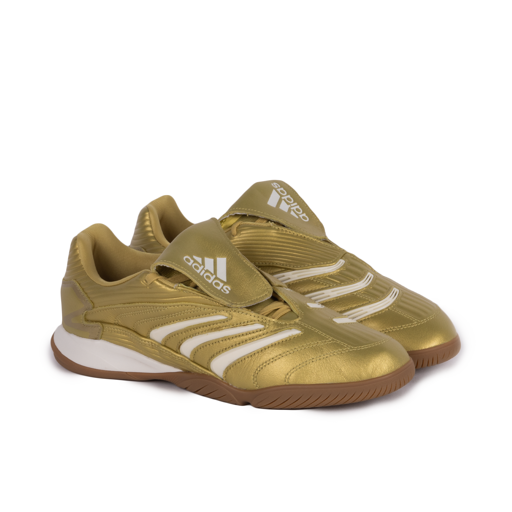 adidas Predator Sala Goldmt/Cwhite/Gum4 IH7019 – Laced