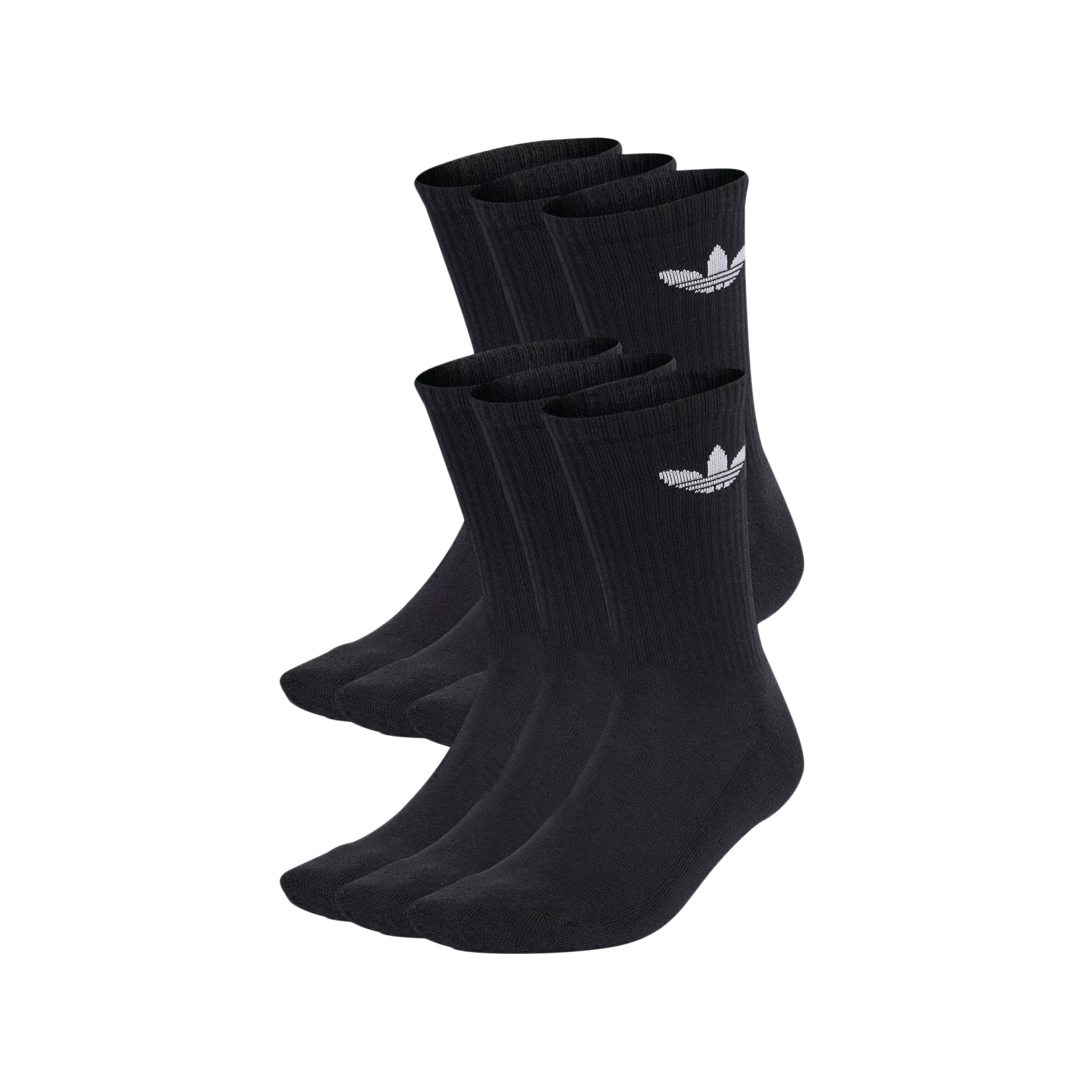 Adidas Training Crew Sock 6-Pack Black IJ5618