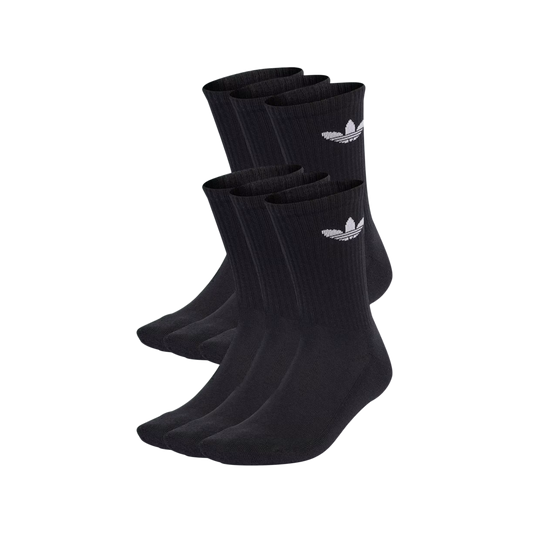 Adidas Training Crew Sock 6-Pack Black IJ5618