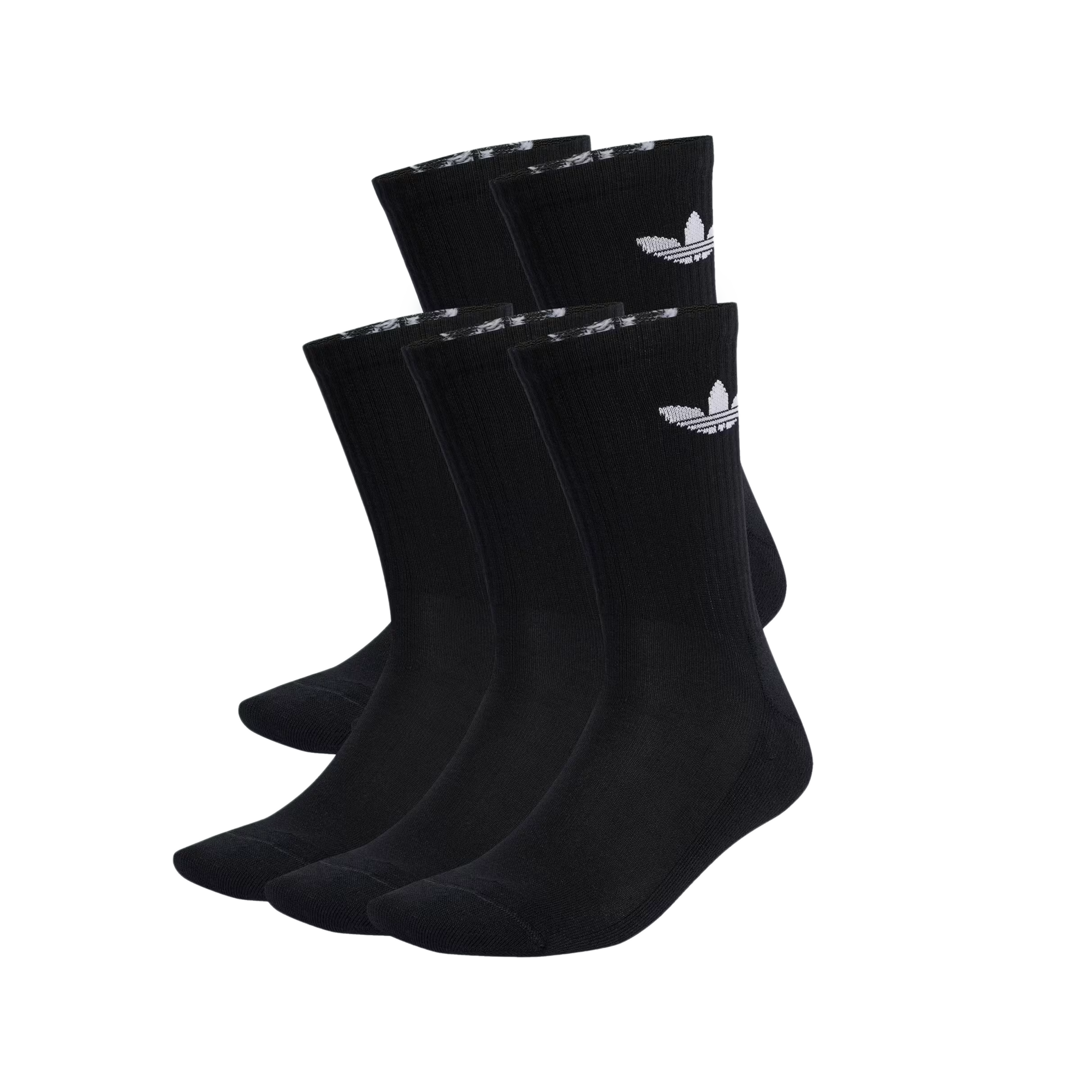 Adidas Training Crew Sock 6-Pack Black IJ5618