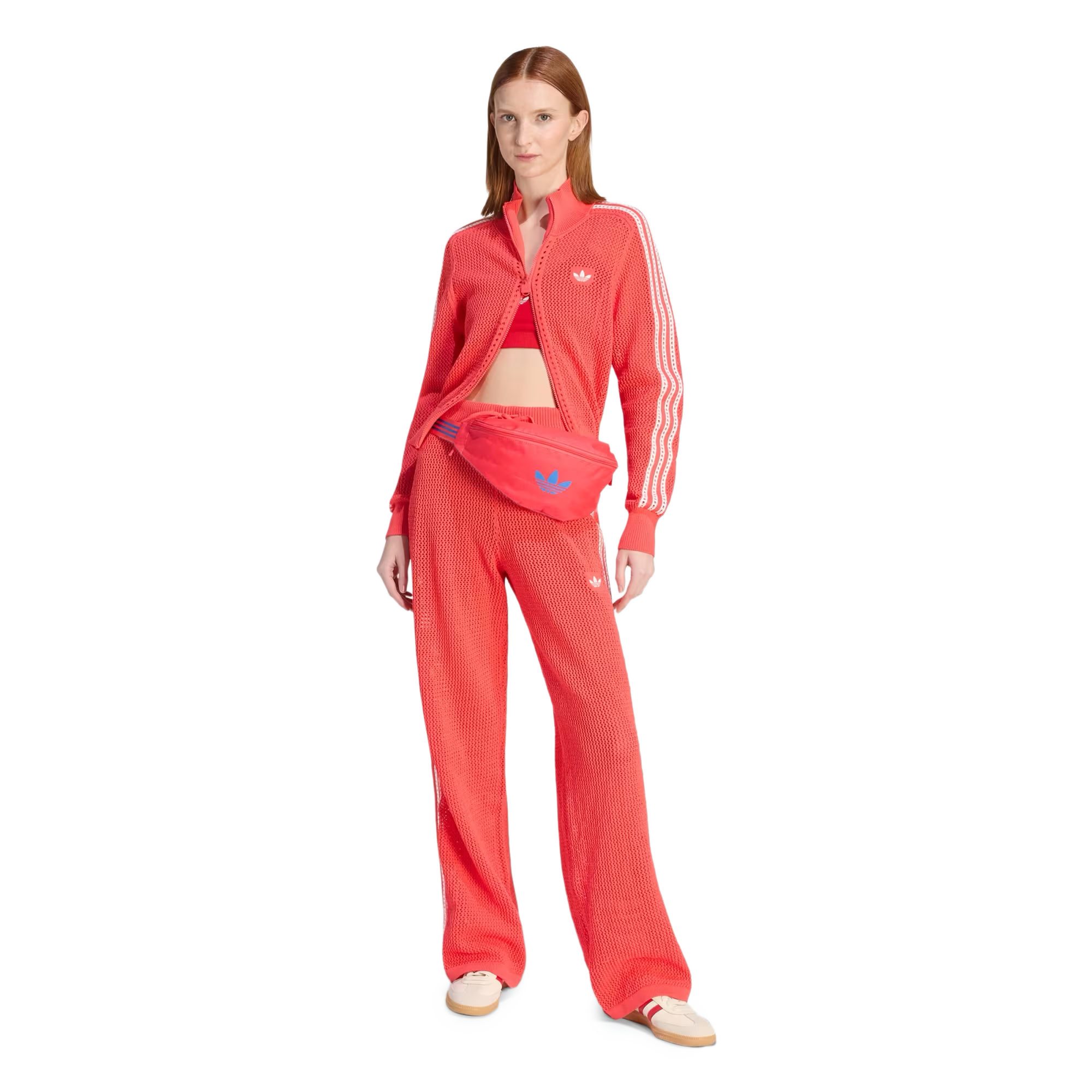 Adidas Women's Crochet Track Top Selure KC6495