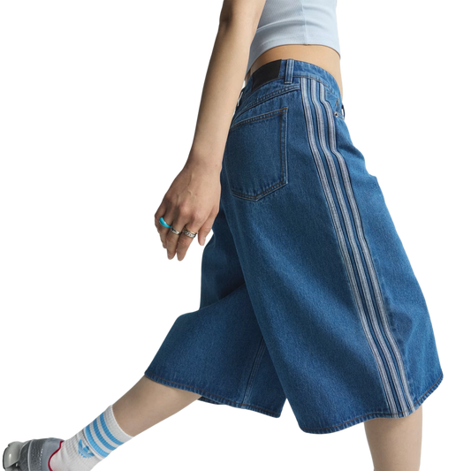 Adidas Women's Firebird Jort Denim Medvin KD2915