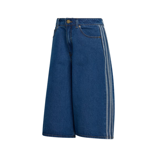 Adidas Women's Firebird Jort Denim Medvin KD2915