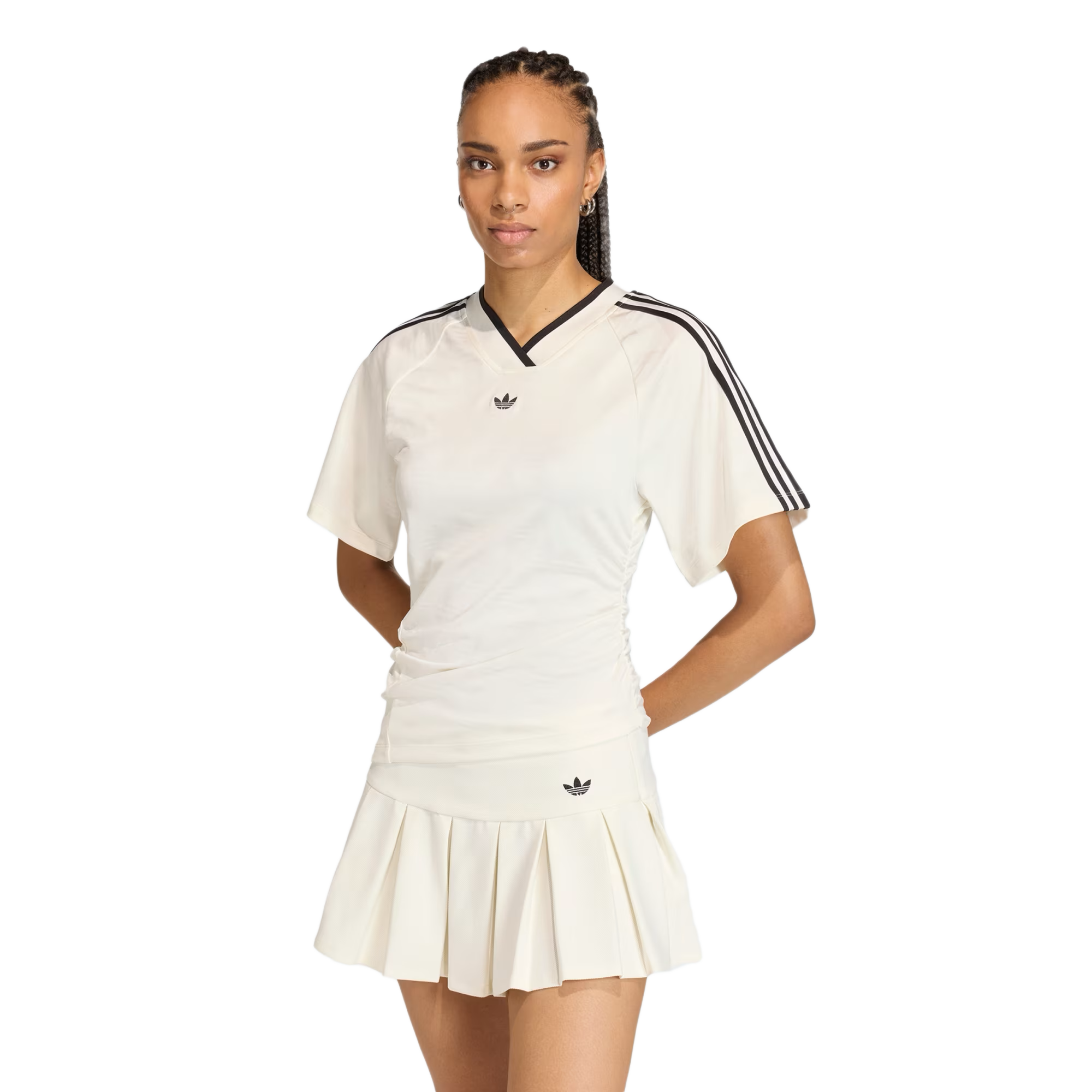 Adidas Women's Rouched Foot J Owhite KC9122