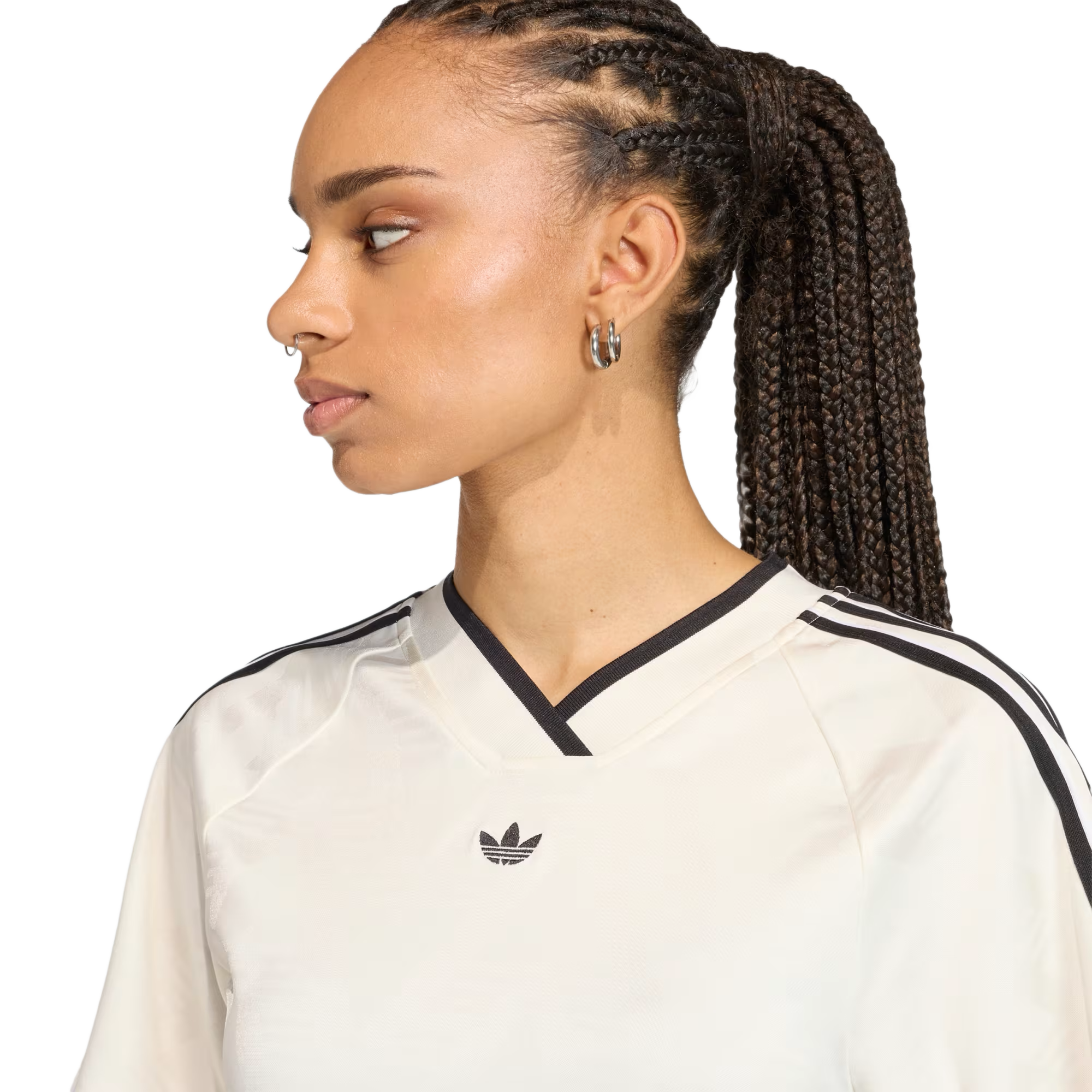 Adidas Women's Rouched Foot J Owhite KC9122