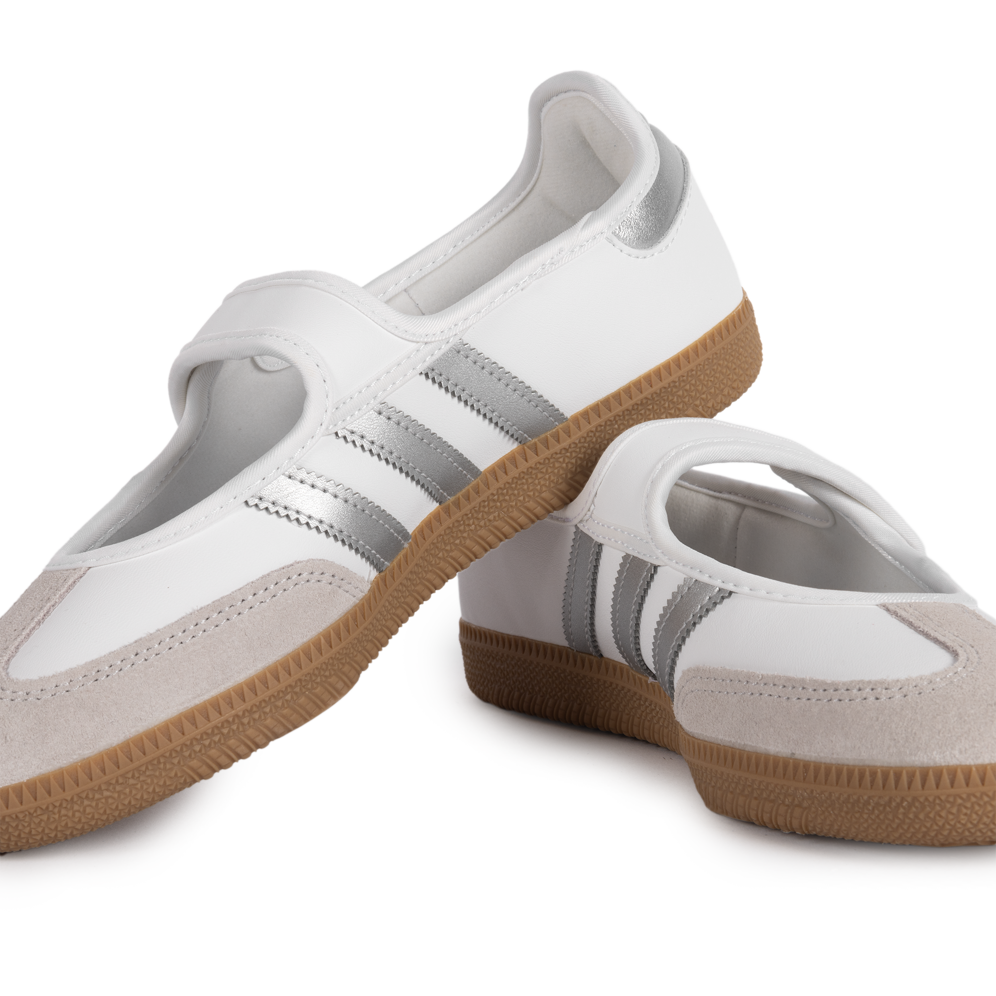 Adidas Women's Samba Jane Ftwwht/Silvmt/Gum4 KJ3785