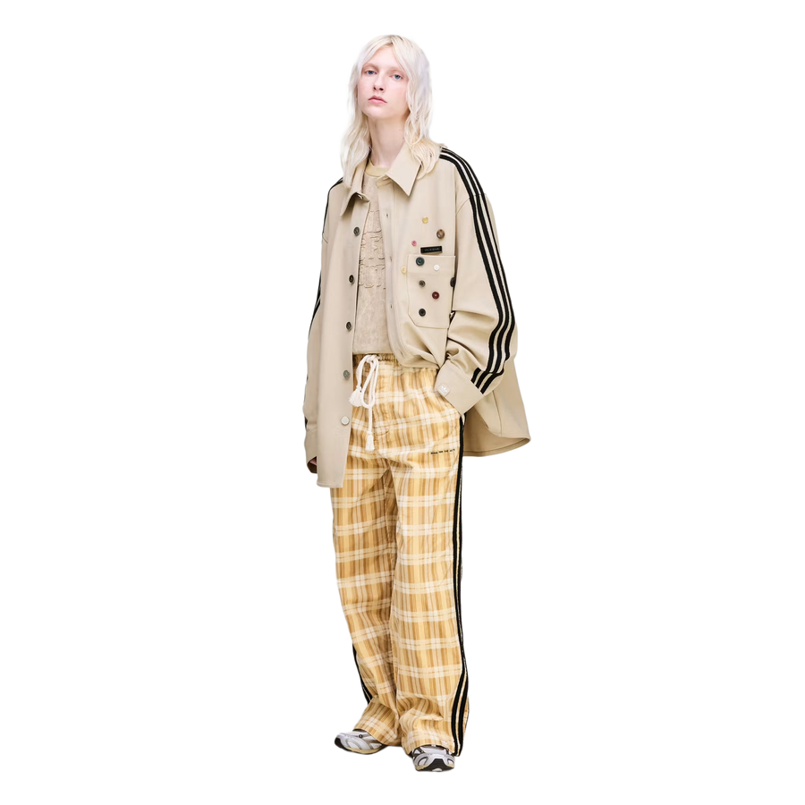 Adidas x Song For The Mute ADI006 Plaid Pant Wonder White