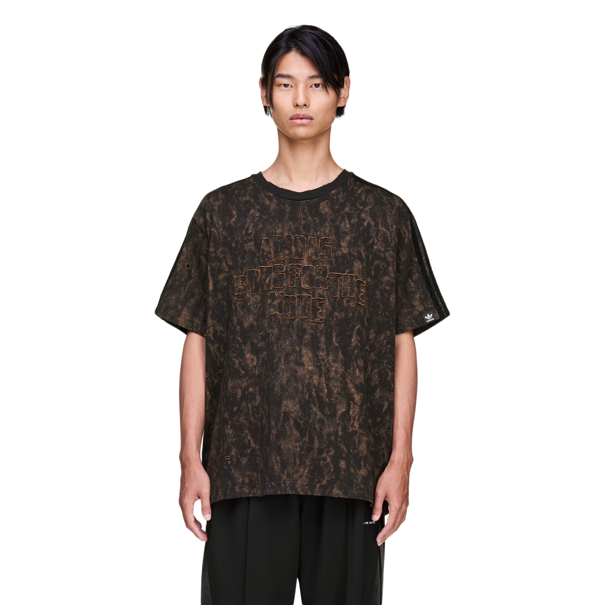 Adidas x Song For The Mute ADI006 Tee Black/Wild Brown