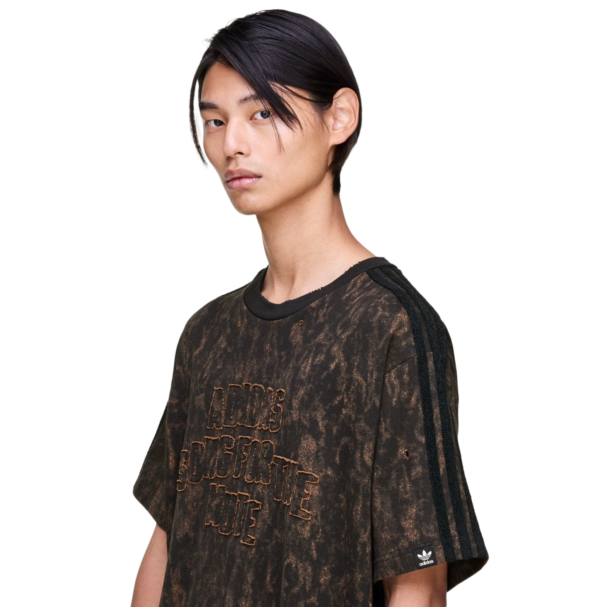 Adidas x Song For The Mute ADI006 Tee Black/Wild Brown