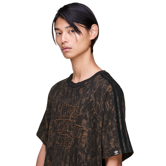 Adidas x Song For The Mute ADI006 Tee Black/Wild Brown