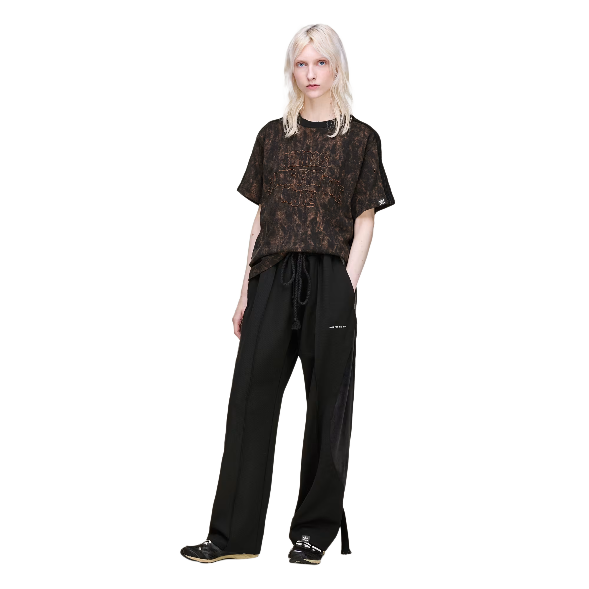 Adidas x Song For The Mute ADI006 Tee Black/Wild Brown