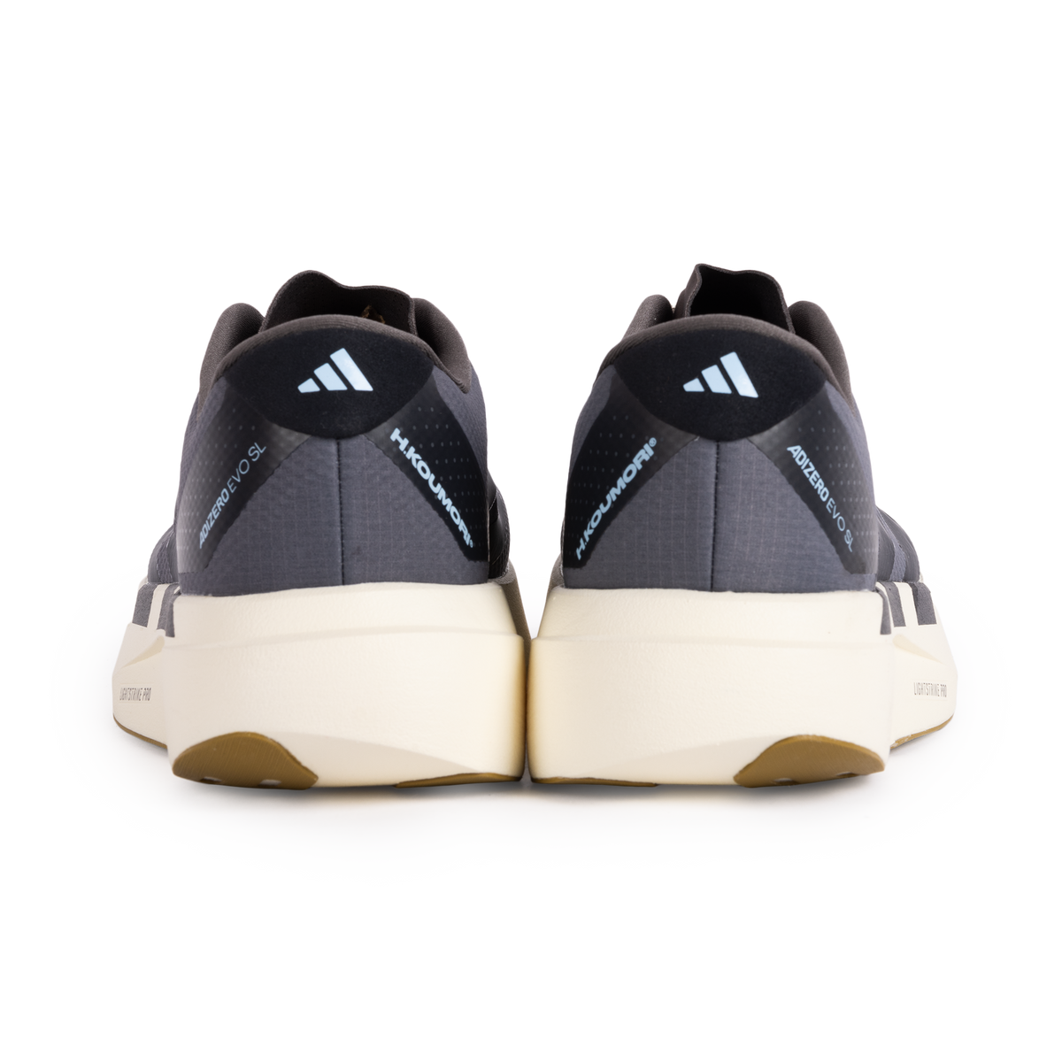adidas x Hermanos Koumori Adizero Evo SL Woven Charcoal/Night Grey/Clear Sky KK2048