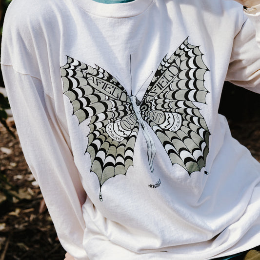 Afield Out Transform L/S Tee Bone
