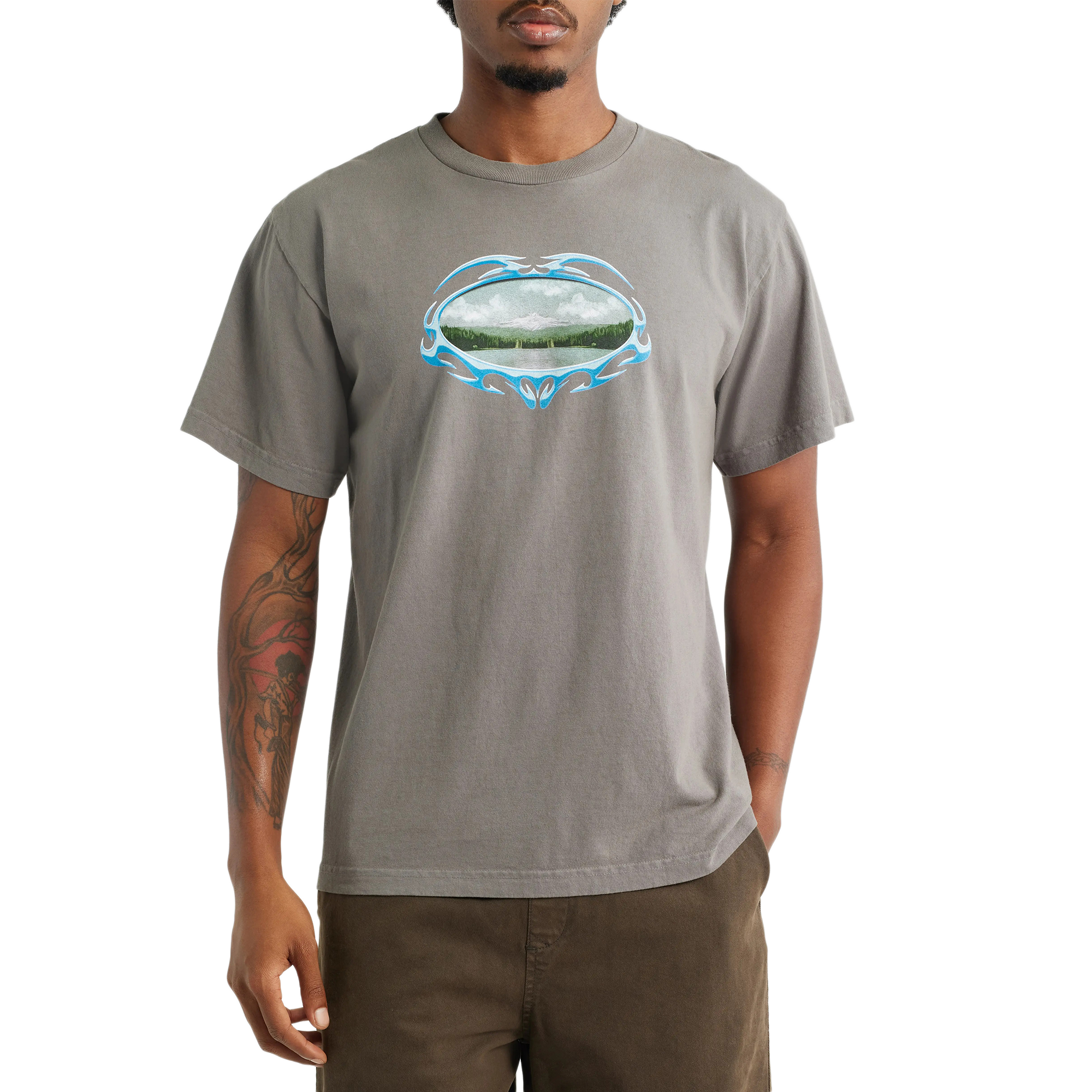 Afield Out Escape T-Shirt Ash