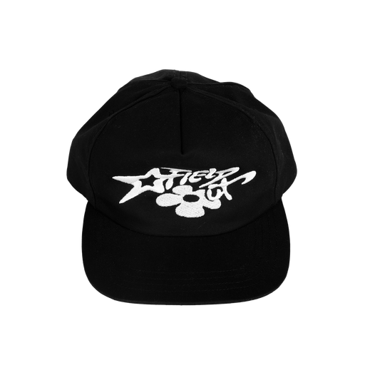 Afield Out Bloom 5 Panel Cap Black