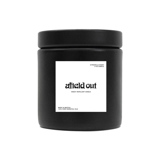 Afield Out | Citronella Candle Black