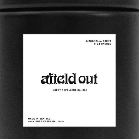 Afield Out | Citronella Candle Black