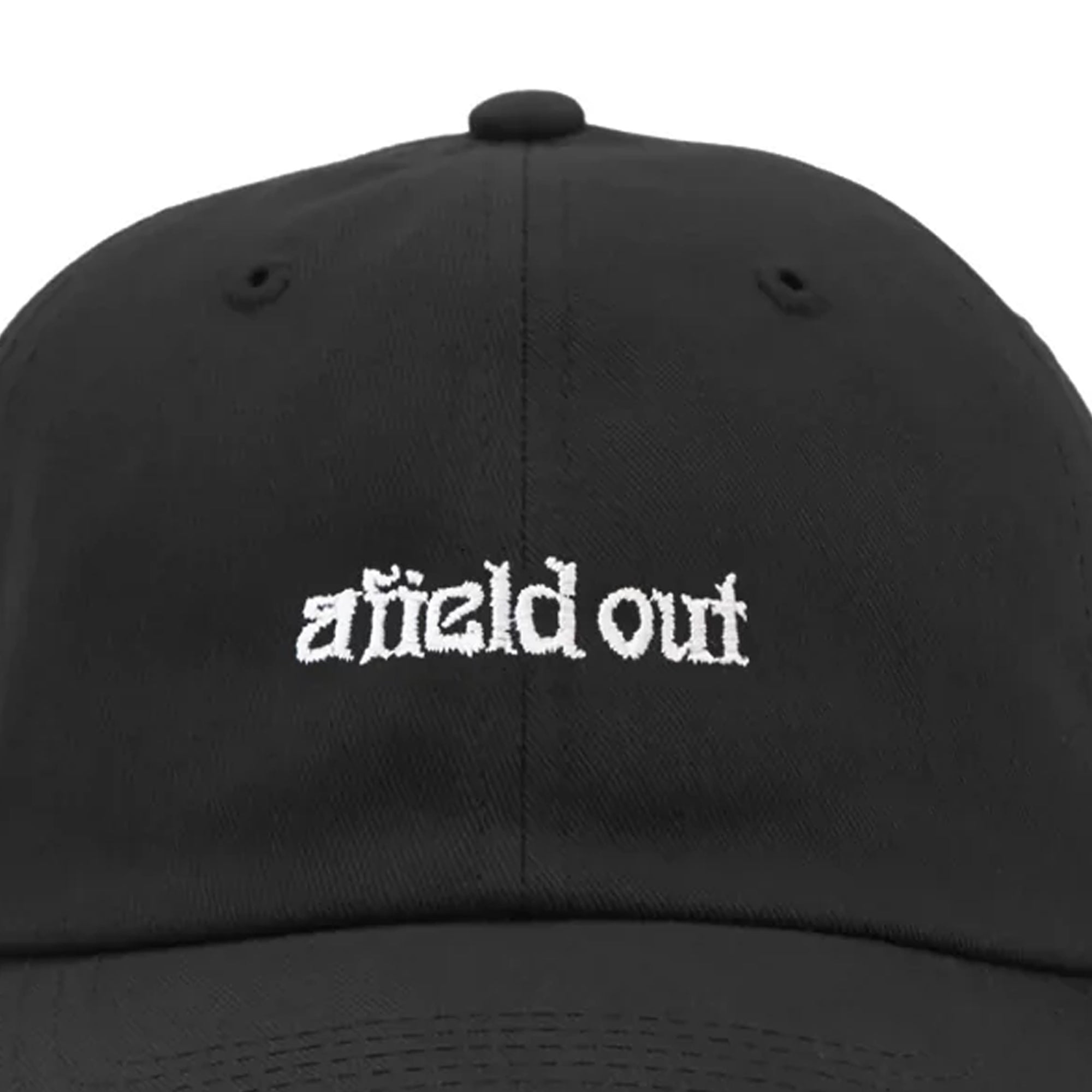 Afield Out | Wordmark Cap | Black | AOSU23-WH One Size