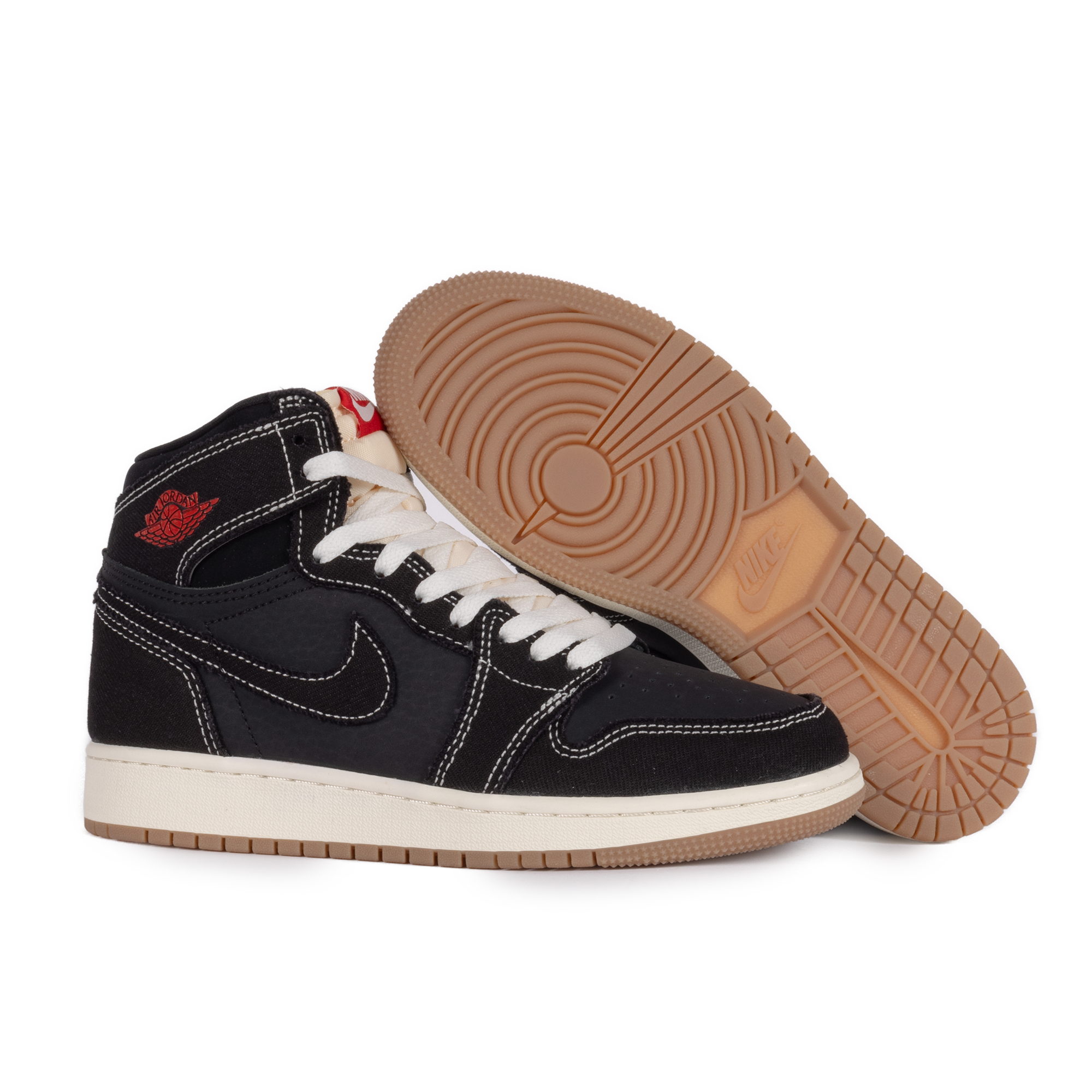 Nike Air Jordan 1 Retro High OG Flight Club (GS) Black/University Red/Sail/Gum Med Brown II9927-001