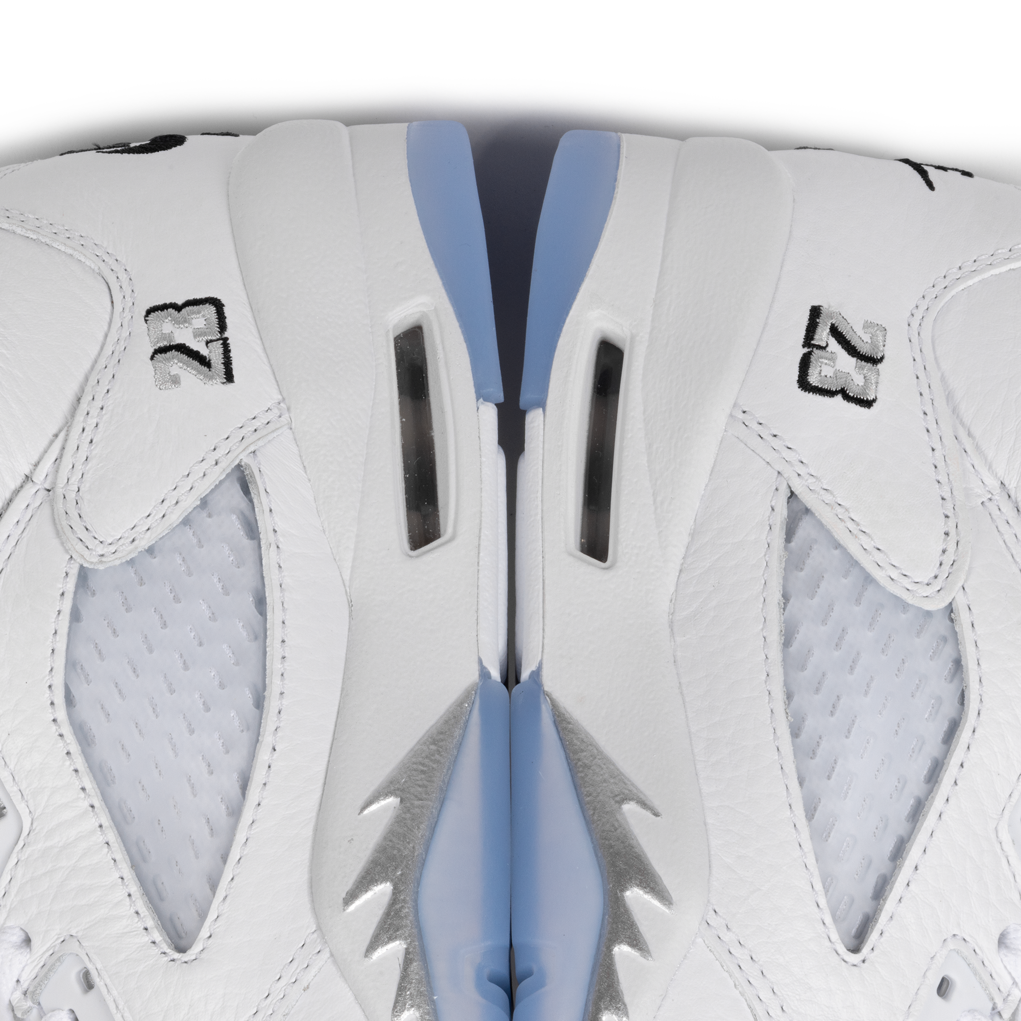 Nike Air Jordan 5 Retro "White Metallic" (GS) White/Black/Metallic Silver HQ7980-103