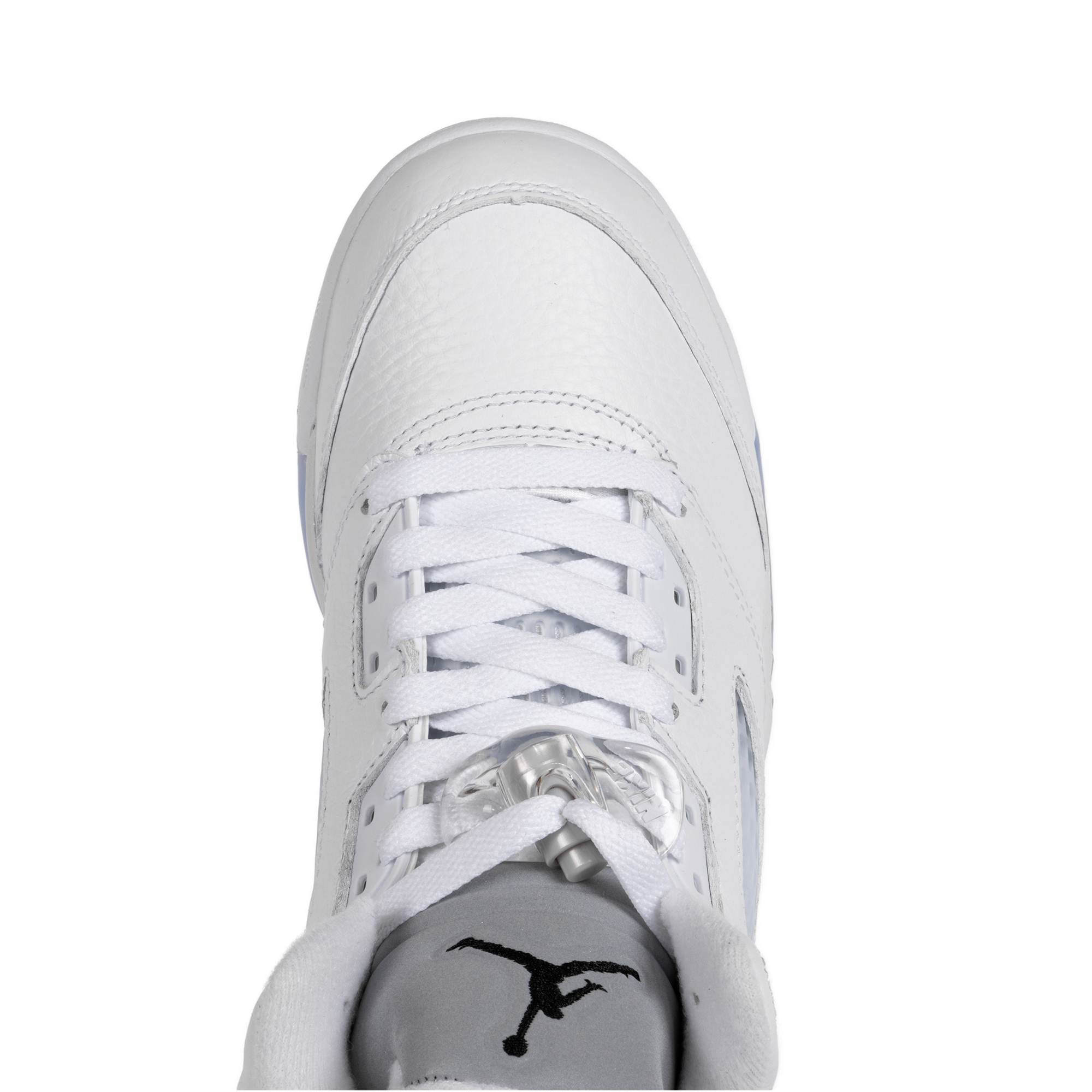 Nike Air Jordan 5 Retro "White Metallic" (GS) White/Black/Metallic Silver HQ7980-103
