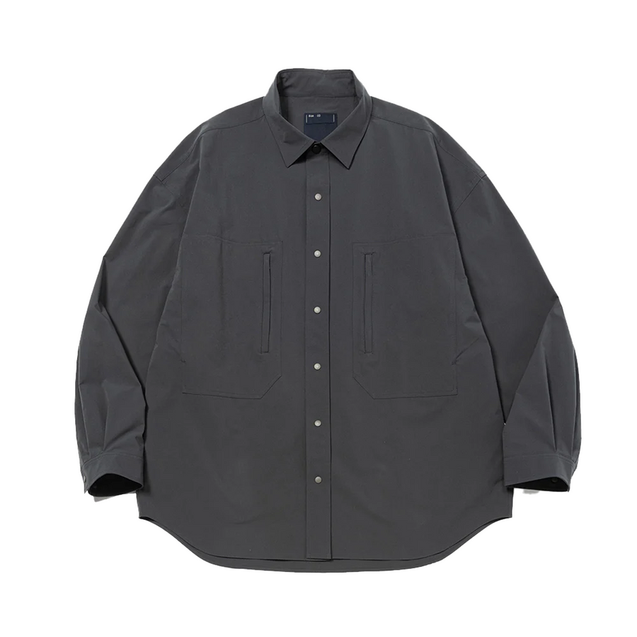 Meanswhile All-Weather Stretch Shirt Charcoal